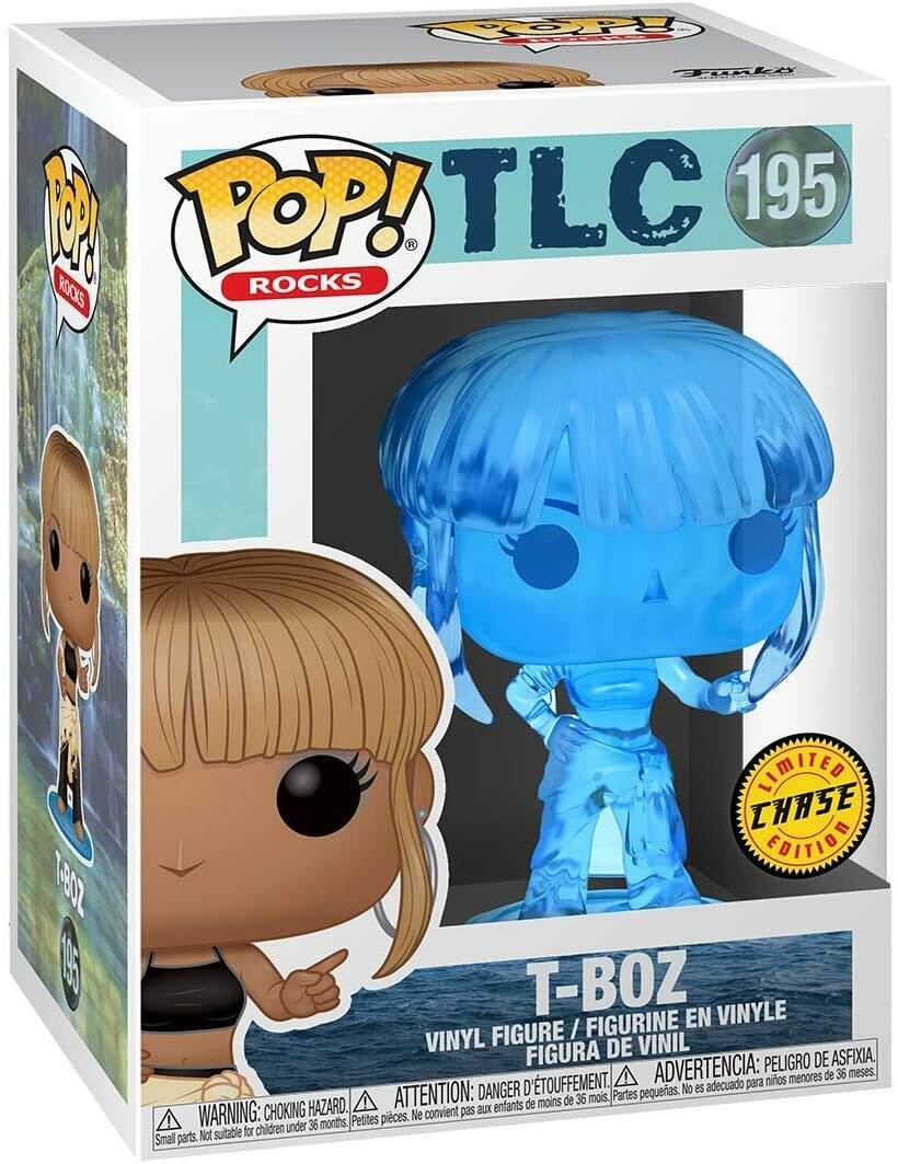 Funko Pop! Rocks: TLC - T-Boz 195 52934 (Chase) cH14 In