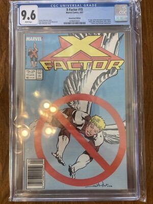X-Factor 15 Newsstand Cgc 9.6 1st Appearance Horsemen Of The Apocalypse