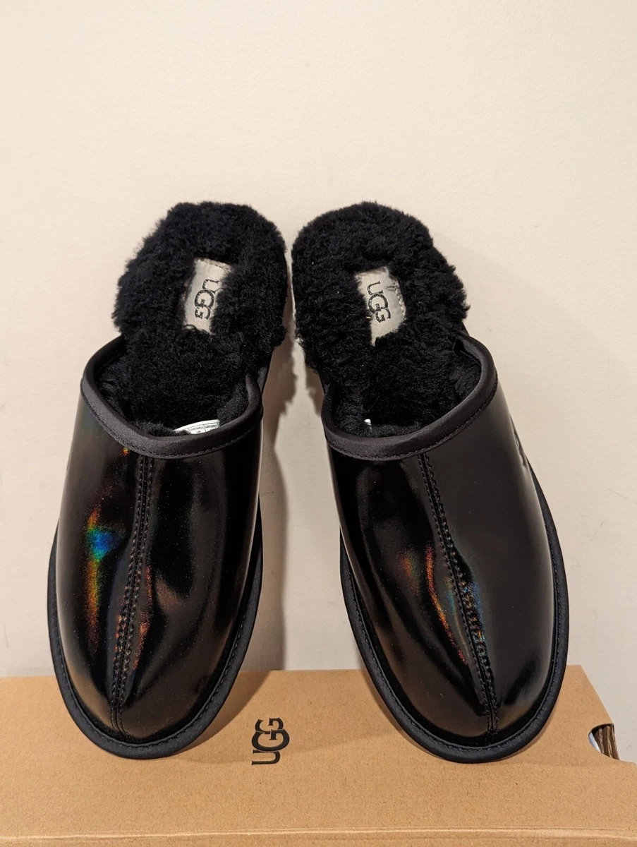 Ugg Australia Women s Pearle Iridescent Slippers Size 7 NIB eBay