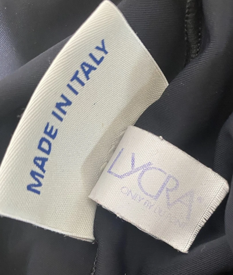 Vintage Santini SMS Cycling Bib Shorts Made Italy Bicycle Racing Padded Men XL - Image 4 of 4