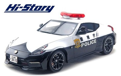 Hi-Story HS2402A 1:24 Nissan Fairlady Z Nismo Patrol Car 2016 Modellauto