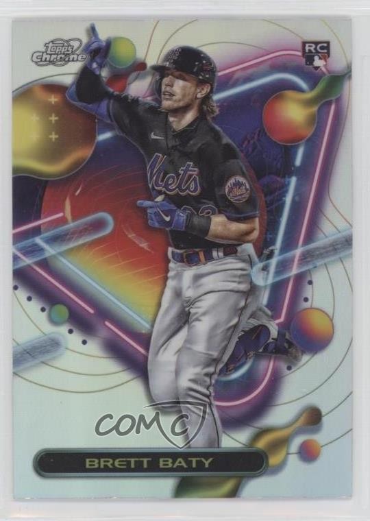 2023 Topps Cosmic Chrome Refractor Brett Baty #22 07m7