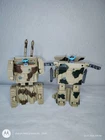 VINTAGE  TRANSFORMABLE TANK ROBOT And Jet