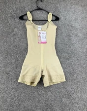M&D Short Girdle Full Body Shapewear Bodysuit  Women 2XL  Slim Short NWT READ