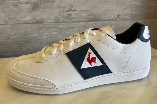 Le Coq Sportive Leather Men's White Casual Trainers Sneakers US-9 Shoes eu42 - Picture 12 of 12