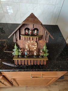 CUENDET Swiss Musical Cuckoo Movement 3741 - 42, Lara's Theme for Dr. Zhlyago.