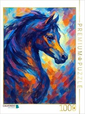 CALVENDO Puzzle Abstrakter Araber Hengst 1000 Teile Lege-Gr e 64 48 cm Foto