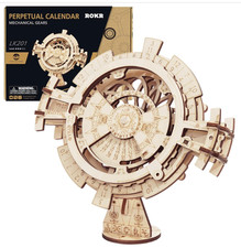 Rokr Perpetual Calendar working wooden puzzle...
