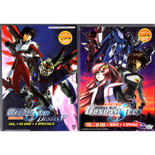 Mobile Suit Gundam SEED + Destiny Complete Anime DVD Set English Dub All Region