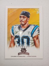 2022 Panini Gridiron Kings Chuba Hubbard RC Carolina Panthers Rookie Card