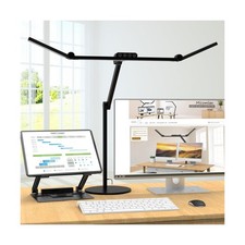 Micomlan Architect Desk Lamp with Atmosphere Lighting, Adjustable Led Desk Li...