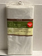 PEVA Magnatic Shower Curtain Liner 72x70"