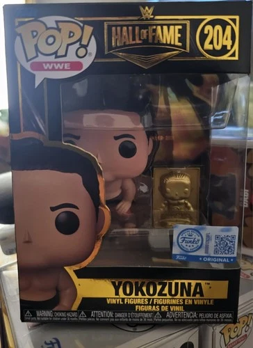 New ListingFunko Pop! WWE Hall of Fame Yokozuna Exclusive Vinyl Figure Gold Plaque #204