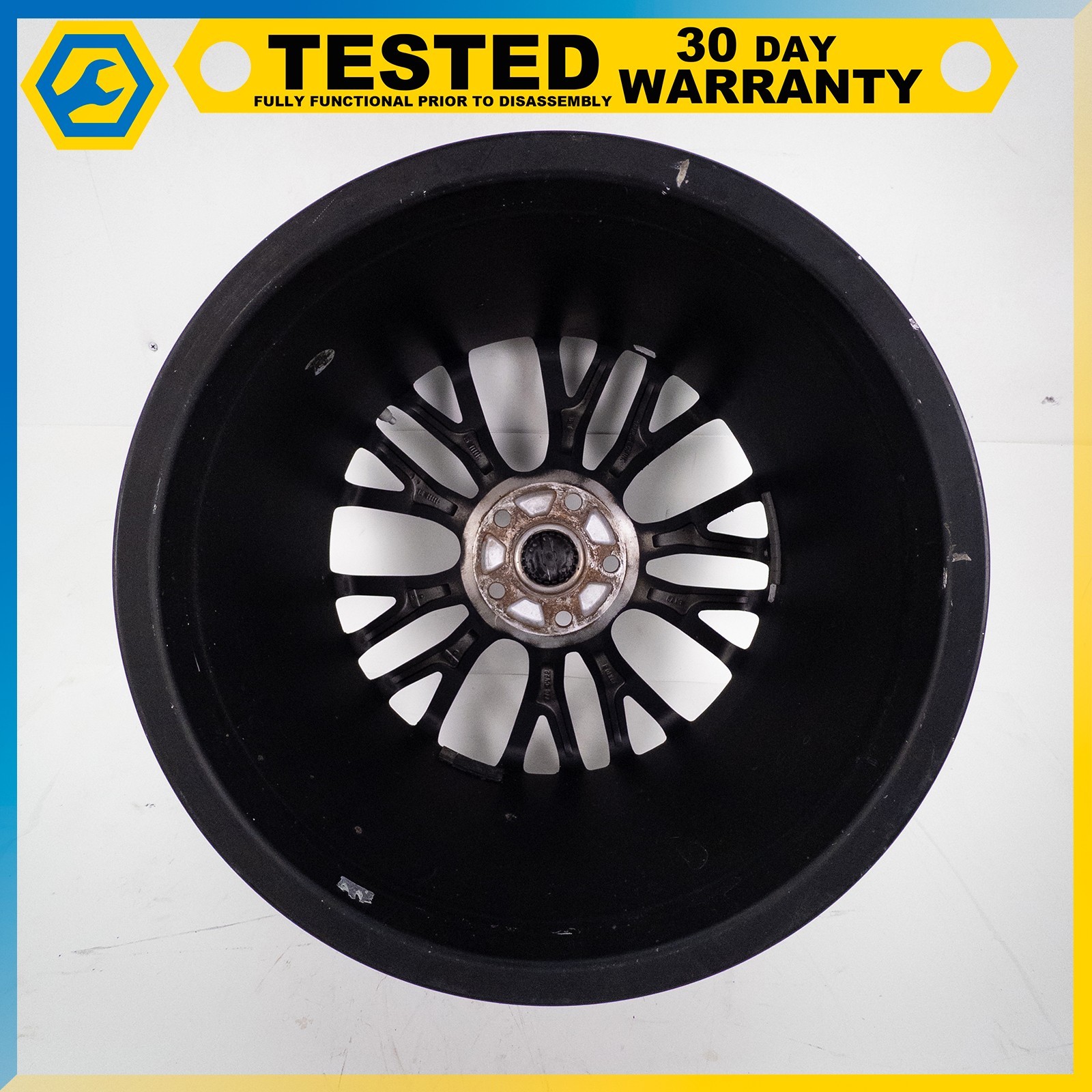 05-13 CHEVROLET CORVETTE C6 FRONT REAR LEFT RIGHT WHEEL RIM 18" 19" BLACK SET
