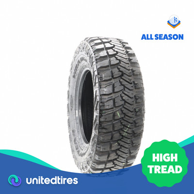 Driven Once LT 275/70R17 Goodyear Wrangler MT/R Kevlar 121/118Q - 19/32