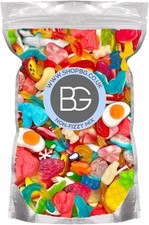 Bargain Gateway BG Non-Fizzy Quality Pick & Mix Sweets - Large Retro Candy Swee