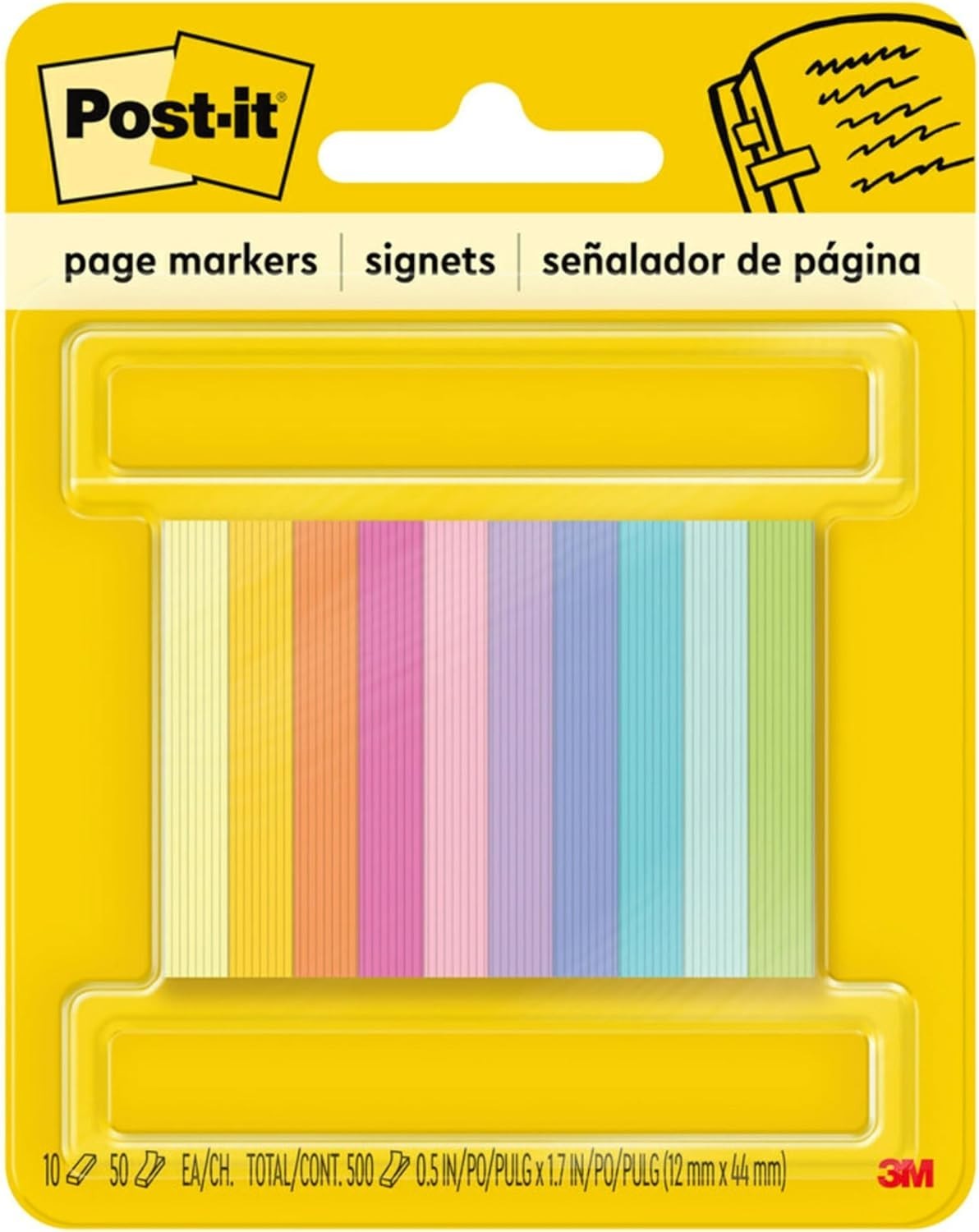 Post It Page Markers 670-10AB