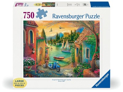 Erwachsenenpuzzle 750 Large Pieces - Idyllischer Comer See | Large Pieces | 2026