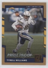 2017 Panini Donruss Retail Press Proof Bronze Tyrell Williams #128 0q3