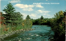 BLACK RIVER FALLS, WISCONSIN, TICHNOR BROS., INC., Postcard