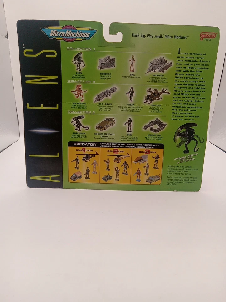 Galoob - Micro Máquinas Aliens - Colección Aliens Set de 1, 2 y 3 Foto 3 de 4
