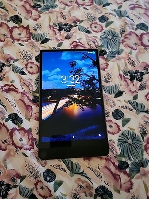 A Dell Tablet. Grey Backing With Black Border. Mint Condition.