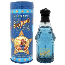 New Blue Jeans By Gianni Versace For Men, Eau De Toilette Spray 2.5 oz