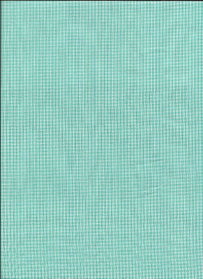 MINT GREEN 1/8'' WOVEN GINGHAM FABRIC 65% POLY 35% COTTON x 44''