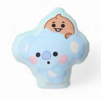 BT21 KOYA, SHOOKY  Pillow ~ BT21 BABY Collection 16 in. Figure Pillow ~NEW ~ BTS