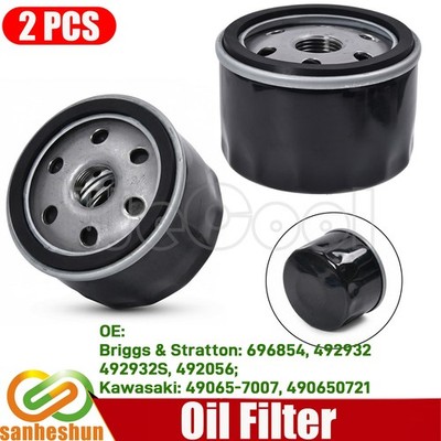 2X Ölfilter kurz Briggs & Stratton Motor 492932 492932S 4154 696854 492056