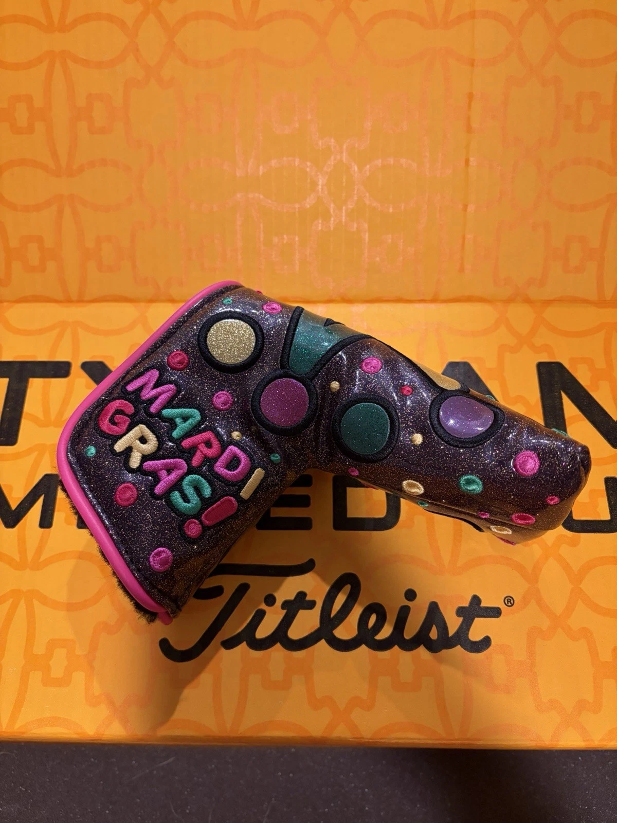 Scotty Cameron Carnival Crown Headcover Mardi Gras 2026 Golf Blade Putter