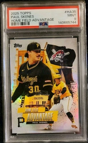 2025 Topps Home Field Advantage Paul Skenes PSA 9 Pirates #HA-35
