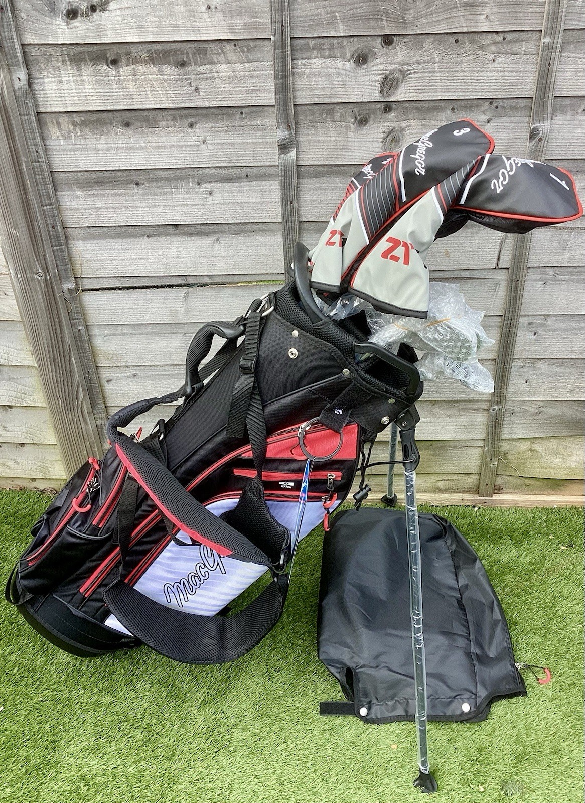MACGREGOR ZT1 MENS /RIGHT HANDED/GOLF SET + STAND BAG
