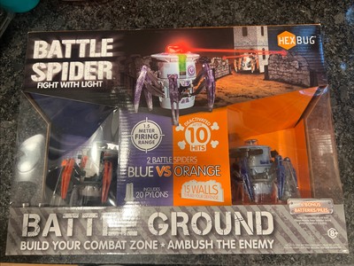 Hexbug Battle Spider Fight With Light Battle Ground SET NEW IN BOX