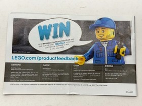 LEGO SPEED CHAMPIONS: Bugatti Chiron (75878) W/Manual & Mini