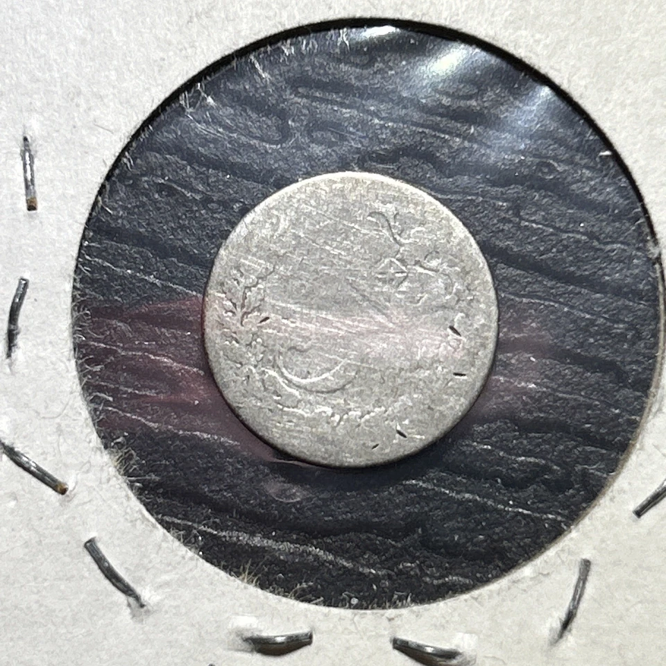 1855 United Kingdom 3 Pence Silver Coin - Image 2 of 2