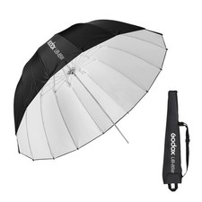 UB-85W 33.5in/85cm Parabolic Reflective Umbrella, Black White Photography Umb...