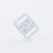 Plastic Transparent Buckles Front Closure Hook Bikini Clasp Fasteners Bra Swimwe