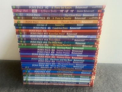 Pony Pals 30 Book Lot Jeanne Betancourt Mixed Numbers + Super Specials RARE Bulk