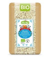Bio Raj Flocons d’avoine bio sans gluten de Pologne 1 kg Bio Raj