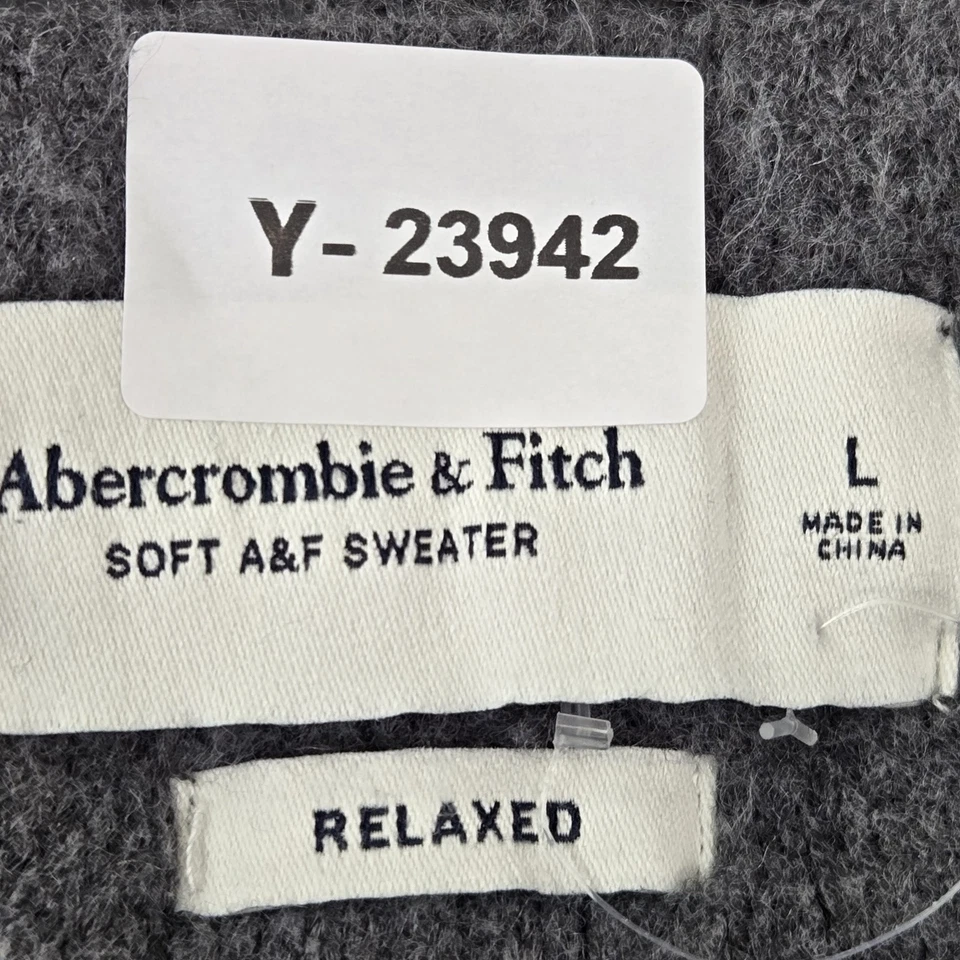 Abercrombie & Fitch Women Pants L Gray Cotton Nylon Sweatpants 26" Inseam - Image 2 of 4