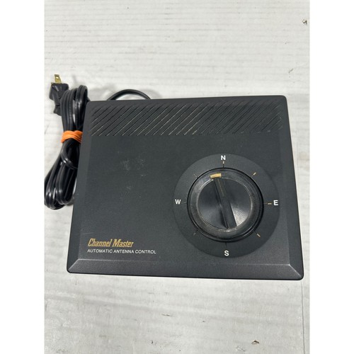 Channel Master 9510A Automatic Antenna Rotator ControlUnit Black TV Compass Dial