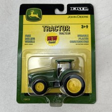 Vintage ERTL John Deere Tractor Set 15413 Durable Plastic Construction 2002