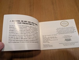 Dirty Harry: Instruction Booklet Manual Only (Nintendo, NES-2Y-USA) - VGUC