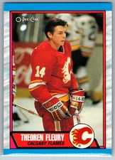 1989-90 O-Pee-Chee Theoren Fleury RC #232