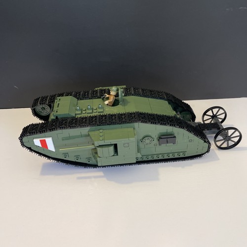 COBI Mark 1 Tank Building Set # 2972 WW1 - Picture 8 of 11