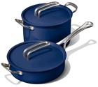 Risa Induction Cookware Pot and Pan Set by Eva Longoria - Nonstick, Ceramic Coat