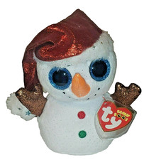 Ty Beanie Boos - FLURRY the Snowman (6 Inch) MWMTs Stuffed Animal Toy