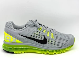 Nike Mens Air Max 2013 Volt Wolf Grey Shoes Sz 11 New Running HF3660-003