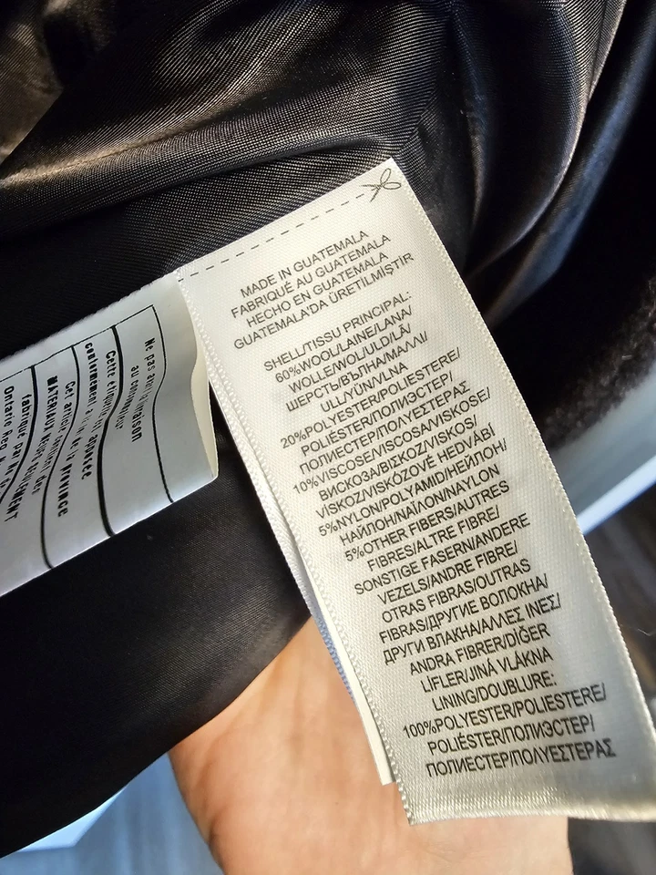 Lauren Ralph Lauren Coat Womens Sz Small Wool Pea Coat  - Image 3 of 4